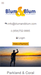 Mobile Screenshot of blumandblum.com